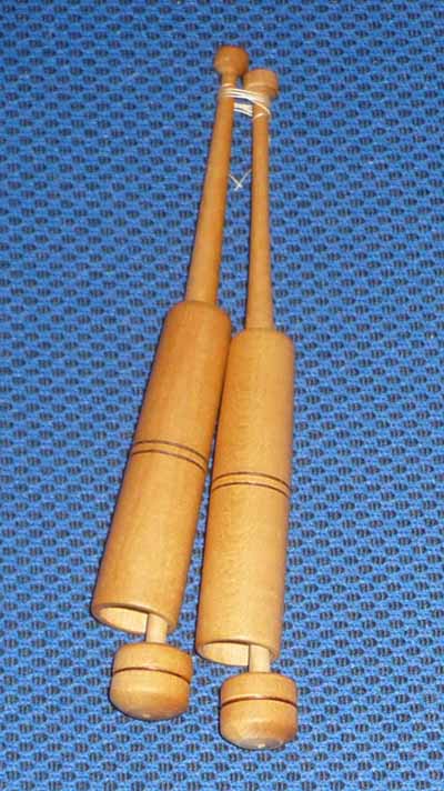 pair of tube bobbins 14,1 cm
